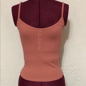 NEW off pink tank top